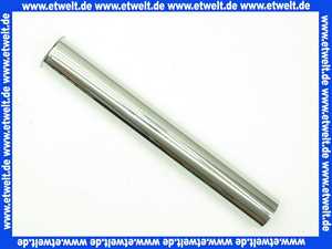 131388 Viega Ablaufrohr, Messing, Bördelrand, Durchmesser 40, L 300, Modell 9945-143, verchromt