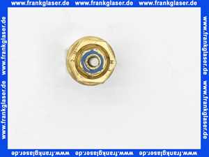 134518 Viega Thermostatoberteil SW19 messing/ blank