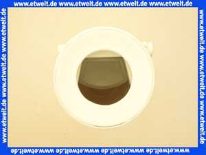 134969 Viega Anschlussrohr für WC, Lippendichtung, Handbetätigung, Rückstauklappe, Durchmesser 100, L 400, Modell 3815.5, weiß-alpin