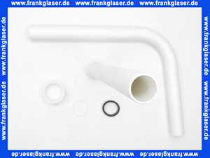 Viega Überlaufrohr für Badewannenablauf Sondermodelle 6165 in 660 x 300mm Kunststoff weiss 167899