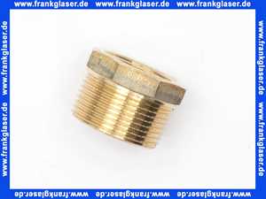 266462 Viega Reduzierstück 3241 mit Mehrkant in R1 1/4 x Rp1 Rotguss