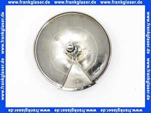 280949 Viega Drehgriff Visign M1 R1-Rosette Betätigung Griff zur Multiplex und Rotaplex verchromt