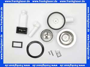 325107 Viega Ab- und Überlaufgarnitur für Spülen mit 90 mm Ablaufloch