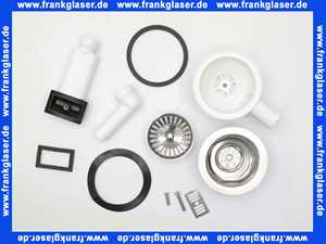 325107 Viega Ab- und Überlaufgarnitur für Spülen mit 90 mm Ablaufloch