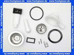 325107 Viega Ab- und Überlaufgarnitur für Spülen mit 90 mm Ablaufloch