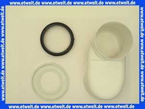 340780 Viega Versprungbogen 90° für Rohrversprung innerhalb des Bodenaufbaus, alle Abwasserrohrwerkstoffe, nicht geeignet für WC-Keramik, 4,5 l, Ausstattung: Lippendichtung, Profildichtung DN 100 120 mm