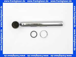 407230 Viega Ablaufbogen 90° Messing verchromt, Durchmesser 32, L 255, Modell 5622.2