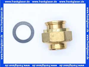 431884 Viega Verschraubung mit SC 2263LF in LABS-frei in 22mm x G1 Rotguss