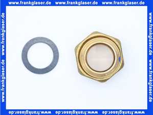 431884 Viega Verschraubung mit SC 2263LF in LABS-frei in 22mm x G1 Rotguss