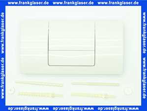 449001 Viega WC Betätigungsplatte Standard 8180.1 in Kunststoff weiss-alpin