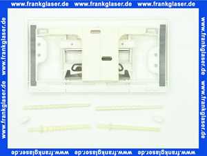 449001 Viega WC Betätigungsplatte Standard 8180.1 in Kunststoff weiss-alpin