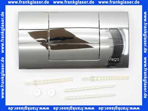 449018 Viega Betätigungsplatte Standard Modell 8180.1, Kunststoff verchromt