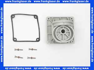 481261 Viega Handbetätigung mit gelbem Drehgriff und Absperrung mit Dichtung und Befestigungsschrauben für Optifix 3 alt ab Baureihe 1990 Modell 4988.90