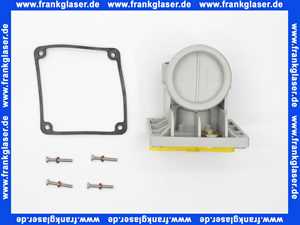 481261 Viega Handbetätigung mit gelbem Drehgriff und Absperrung mit Dichtung und Befestigungsschrauben für Optifix 3 alt ab Baureihe 1990 Modell 4988.90