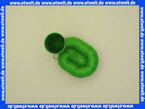 492465 Viega Absaugformstück geeignet für eine Spülmenge von 1 bis 4 Liter waagerechter Abgang mit Geruchsverschluss für Urinalbecken mit Lippendichtung güteüberwacht nach DIN 19541 Modell 3233.9