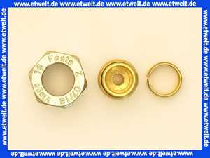 495428 Viega Verschraubung 1019.1 in 16mm Rotguss matt-vernickelt