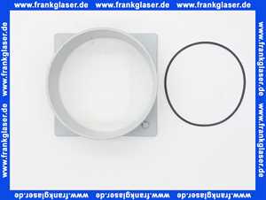 534523 Viega Aufsatzrahmen 4922.4 in 150x150mm Kunststoff grau