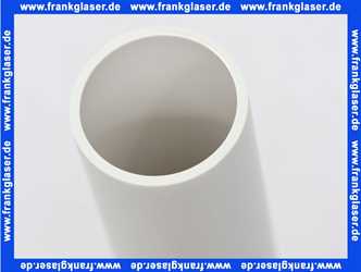 579531 Viega Spülrohr für Stand-WC, Höhenausgleich bis zu 25mm, Kunststoff, Lippendichtung, Rosette, Durchmesser 45, L 300, Modell 8310.80