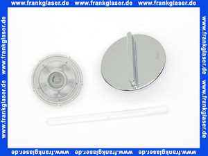 632250 Viega Drehgriff Visign M3 R3-Rosette zur Multiplex und Rotaplex verchromt