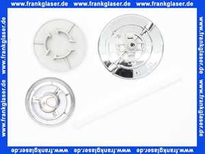 632267 Viega Drehgriff Visign M4 R4-Rosette zur Multiplex und Rotaplex verchromt
