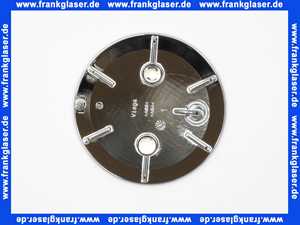649975 Viega Ausstattungsset Abdeckhaube Domoplex zu Duschwannen mit 65mm Ablauf Ø = 90mm verchromt