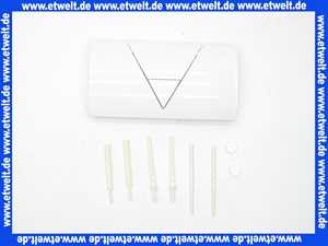 721886 Viega WC Betätigungsplatte 8310.3 Visign for Life 1 in weiß-alpin