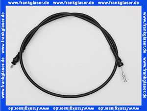 721954 Viega Bowdenzug 6162.19 in 1070mm Kunststoff schwarz für Badewanne mit Überlänge