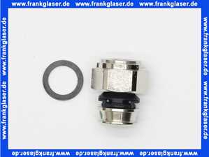 724276 Viega Verschraubung mit SC Raxinox 4463 in 16mm x G3/4 Stahl nichtrostend