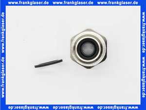 724276 Viega Verschraubung mit SC Raxinox 4463 in 16mm x G3/4 Stahl nichtrostend