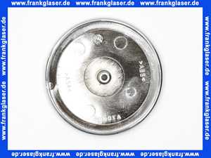 741129 Viega Deckel Absaughaube / Überlaufblende Blende verchromt für Überlaufanschluss