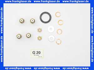 Viessmann Umstellteile auf Erdgas H Gerät 1601184 7689228