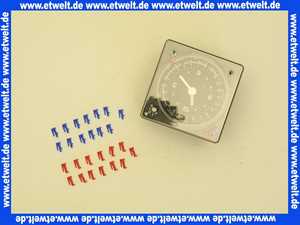 7815355 Viessmann Analog-Schaltuhr (72x72 mm) universell Tages- + Wochenprogramm