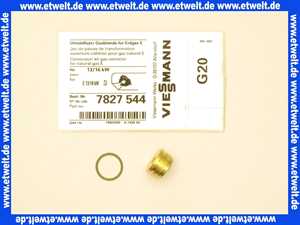 7827544 Viessmann Umstellsatz Gasblende 13/16kW auf EG-E