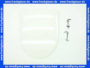 536433 Vigour WC-Sitz derby basic Edelstahlscharnier, weiss