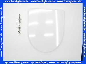 536434 VIGOUR WC-Sitz derby rund m. Edelstahlscharnier abnehmbar mit Absenkautomatik weiss