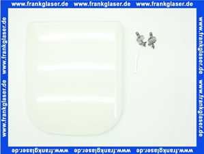 Vigour WC-Sitz derby style Edelstahlscharnier abnehmbar mit Absenkautomatik weiss DESSIAS