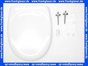 536599 Vigour WC-Sitz clivia für Stand-WCs abnehmbar ES Scharnier mit Absenkautomatik weiss