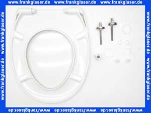 536599 Vigour WC-Sitz clivia für Stand-WCs abnehmbar ES Scharnier mit Absenkautomatik weiss