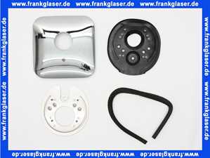 734230543 Vigour Rosette Derby Style für Farbset Badebatterie Chrom