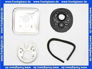 734230543 Vigour Rosette Derby Style für Farbset Badebatterie Chrom