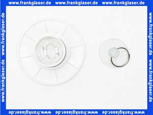 CLU0031 Vigour Clou-Abdeckung derby weiss hochglanz