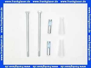 Vigour Ersatzbefestigung Schraubenset für alle derby Wand WC´s mit verdeckter Befestigung