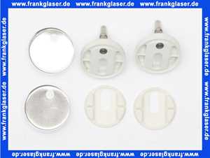 313669 Vitra Scharnier Set mit Edelstahl Kappen