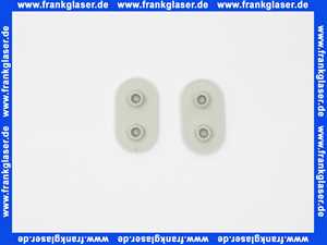 Vitra Puffer für WC-Sitzring Slim länglich Grau WC-Sitze # 100 + # 102 313962YP1TE