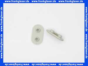 Vitra Puffer für WC-Sitzring Slim II länglich Grau WC-Sitze # 100 + # 102 313962