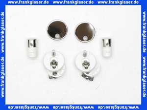 Vitra Scharnier-Set Ersatzteil WC-Sitze Slim/Wrap Schnellverschl. o.Absenkautom. 316043YP1TE