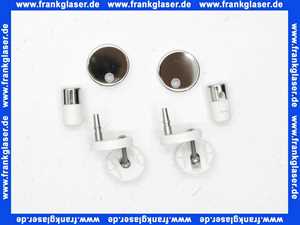 Vitra Scharnier-Set Ersatzteil WC-Sitze II Slim/Wrap Schnellverschl. o.Absenkautom. 316043