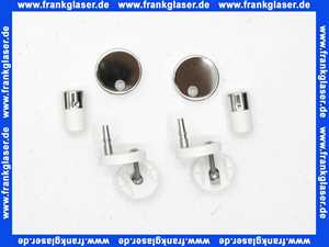 Vitra Scharnier-Set Ersatzteil WC-Sitze II Slim/Wrap Schnellverschl. o.Absenkautom. 316043