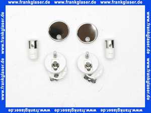 Vitra Scharnier-Set Ersatzteil WC-Sitze II Slim/Wrap Schnellverschl. o.Absenkautom. 316043