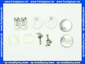 Vitra Scharnier-Set Ersatzteil WC-Sitze II Slim/Wrap Schnellverschl. m.Absenkautom. 316044